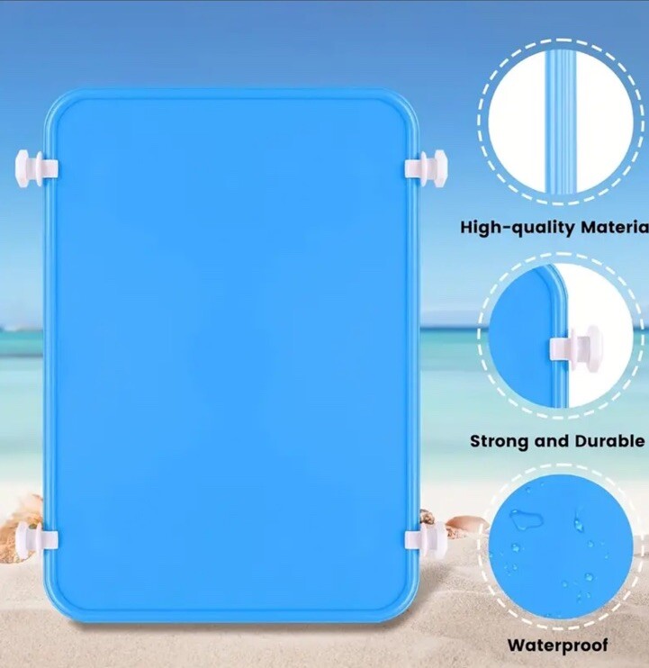Bogg Bag Blue Divider Tray for Accessories Tote Bags Help Organizing 9×12