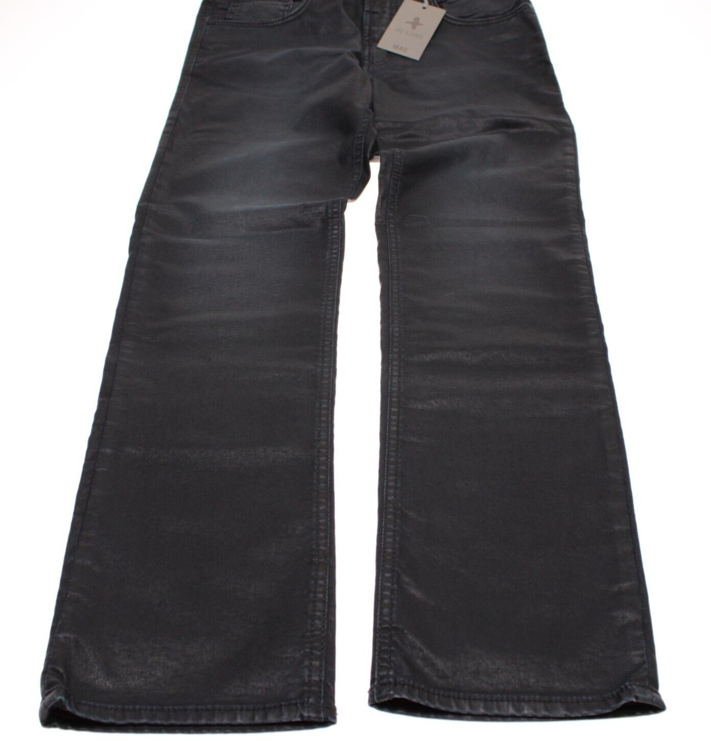 Mac Jeans NWT Jog’n Jeans Size 34 US in Coated Blue Cotton Blend