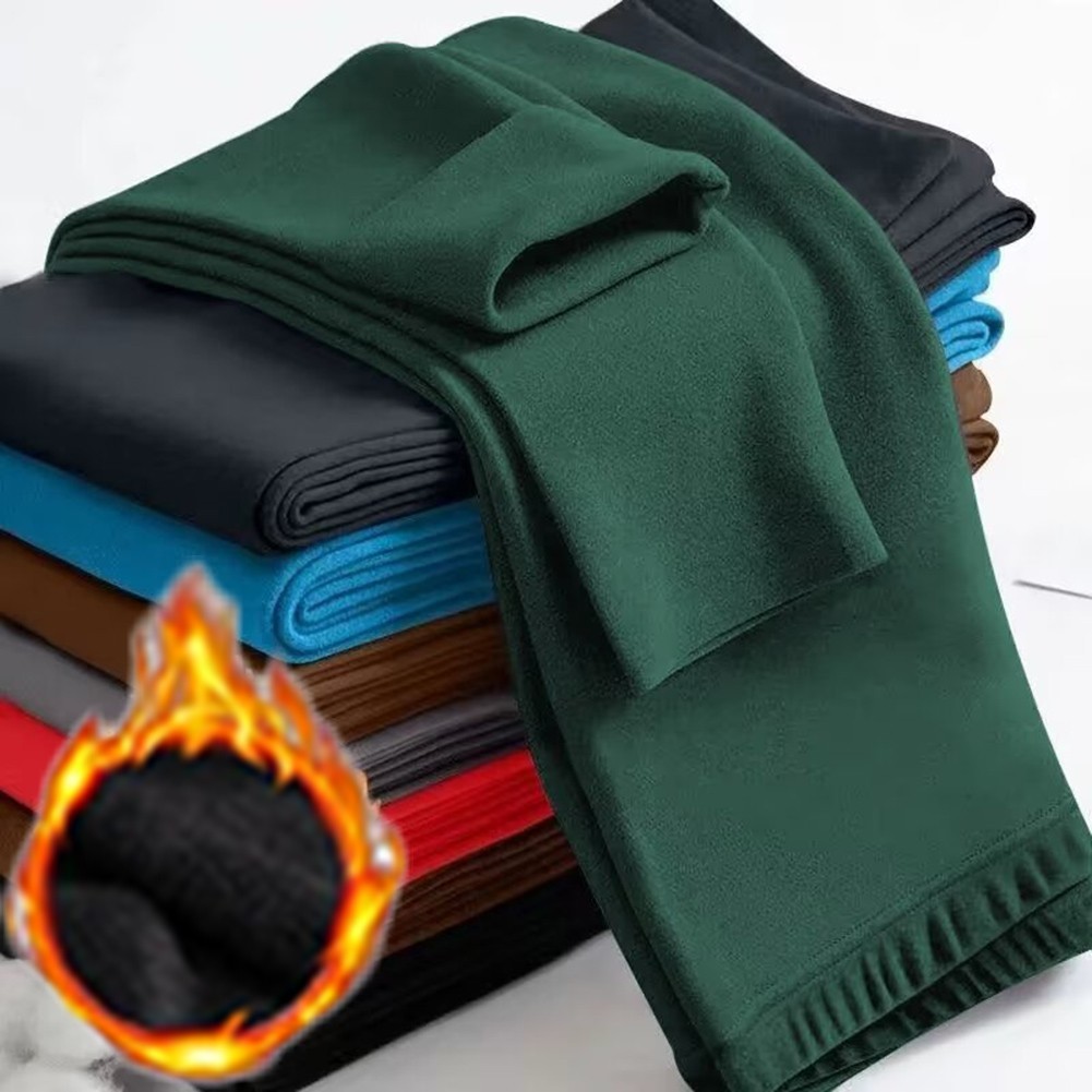 Thermal Pants for Men Full Length Fleece Lined for Slim Fit Long Johns Underwear