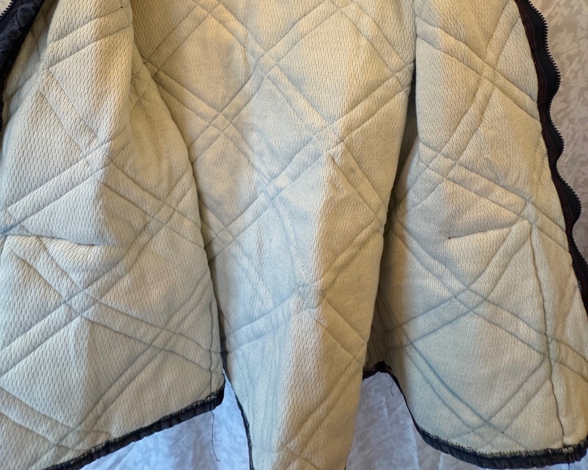 Polo Jeans Co. Ralph Lauren Authentic Work Wear Quilted Denim Jacket Large