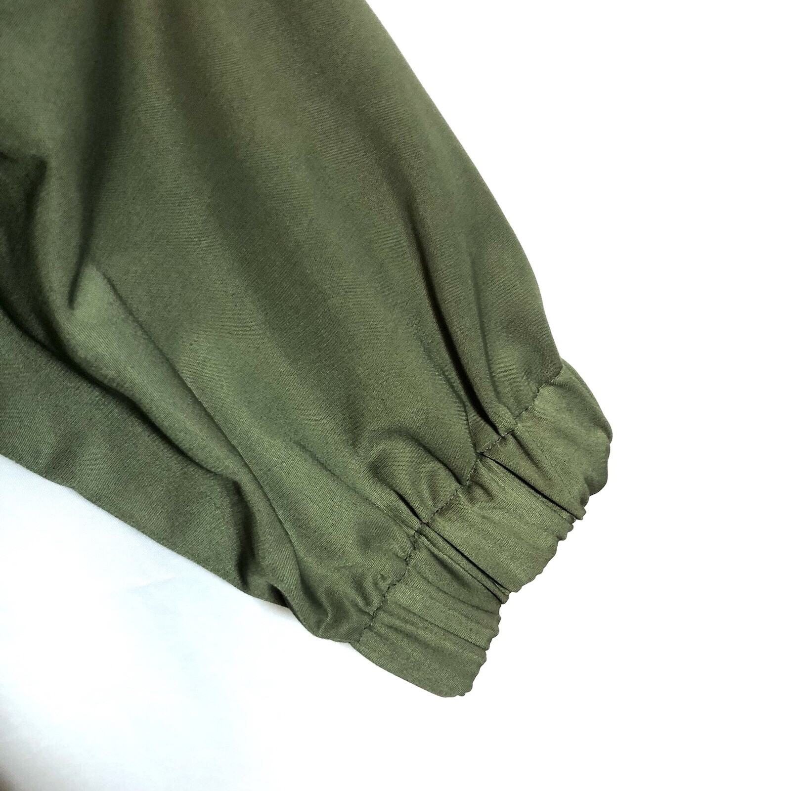 ELIZABETH and JAMES Army Green Utility Jacket – S
