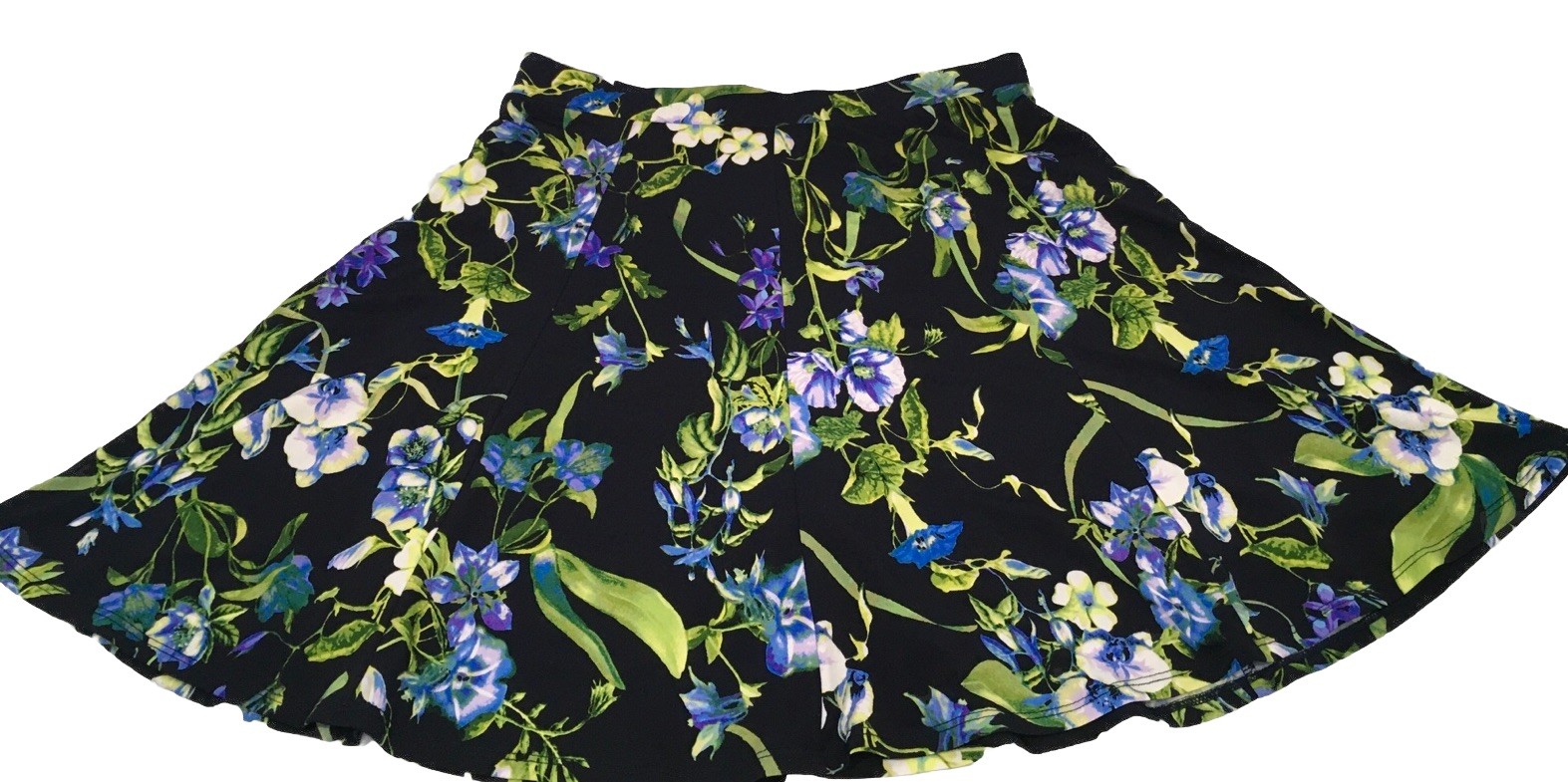 Susan Graver Skort Small Skirt + Shorts Floral Pickleball Tennis Casual