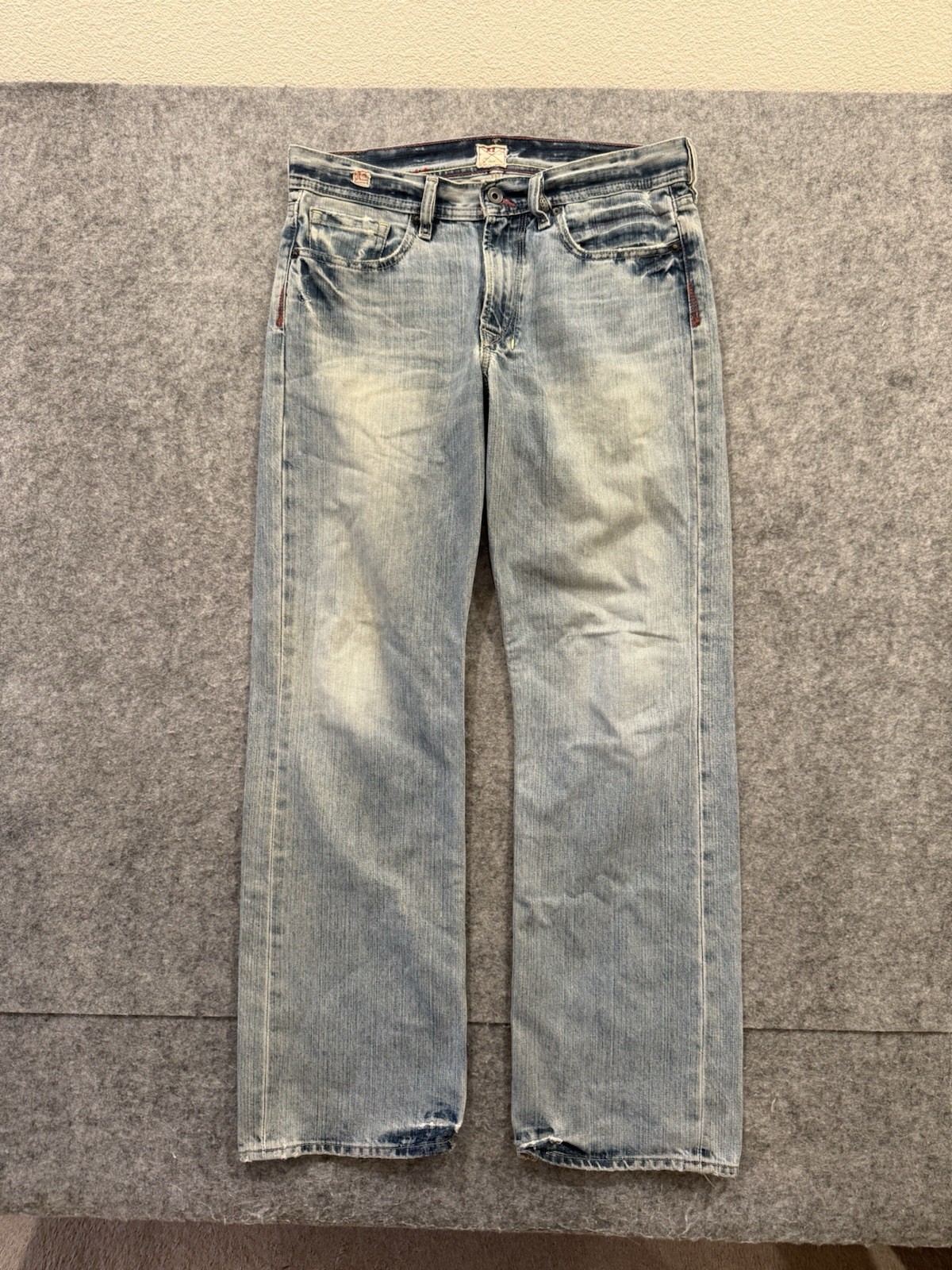 Vintage 90s Y2K Denim Laboratory Jeans Faded Washed Size 32×32