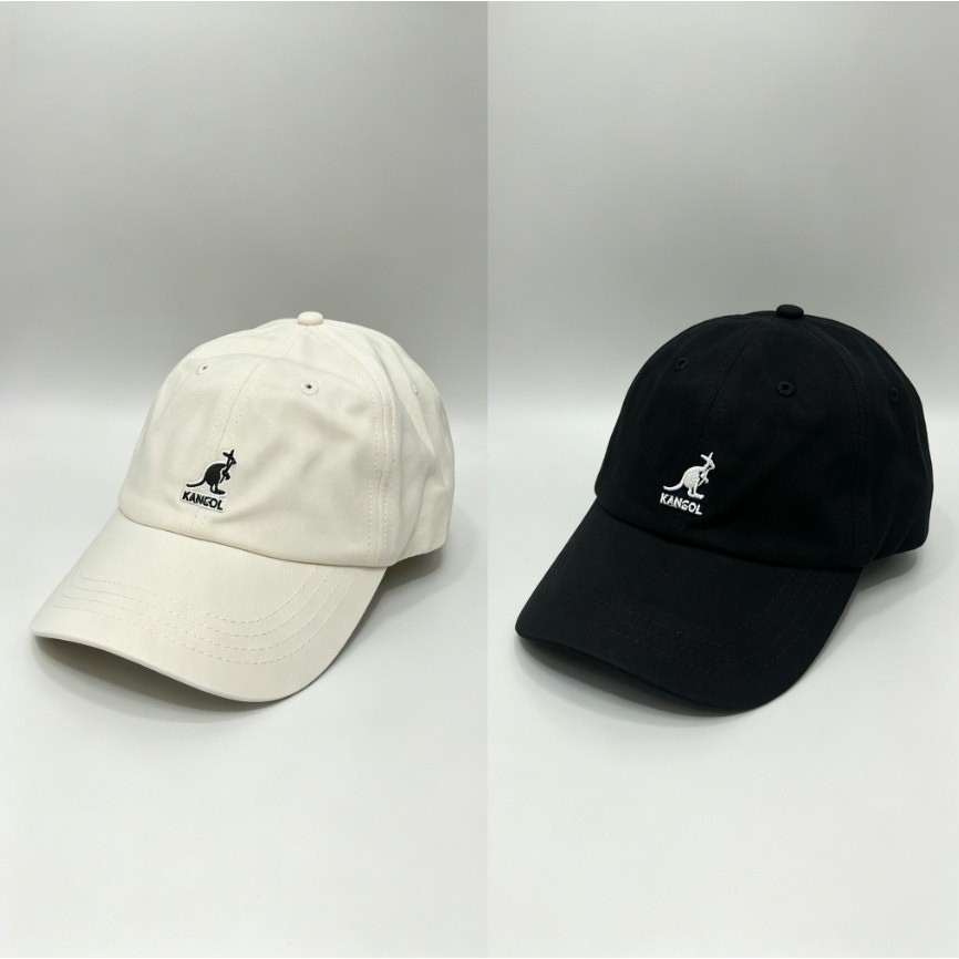 2 Pcs Kangol Baseball Cap Embroidered Logo Adjustable Cotton Dad Hat