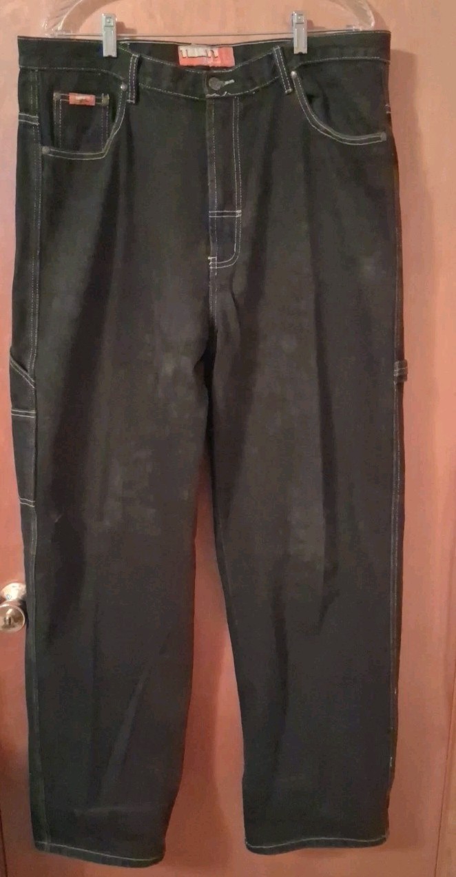 30 Below Men’s Dark Blue Carpenter Pants Size 38″ × 34″