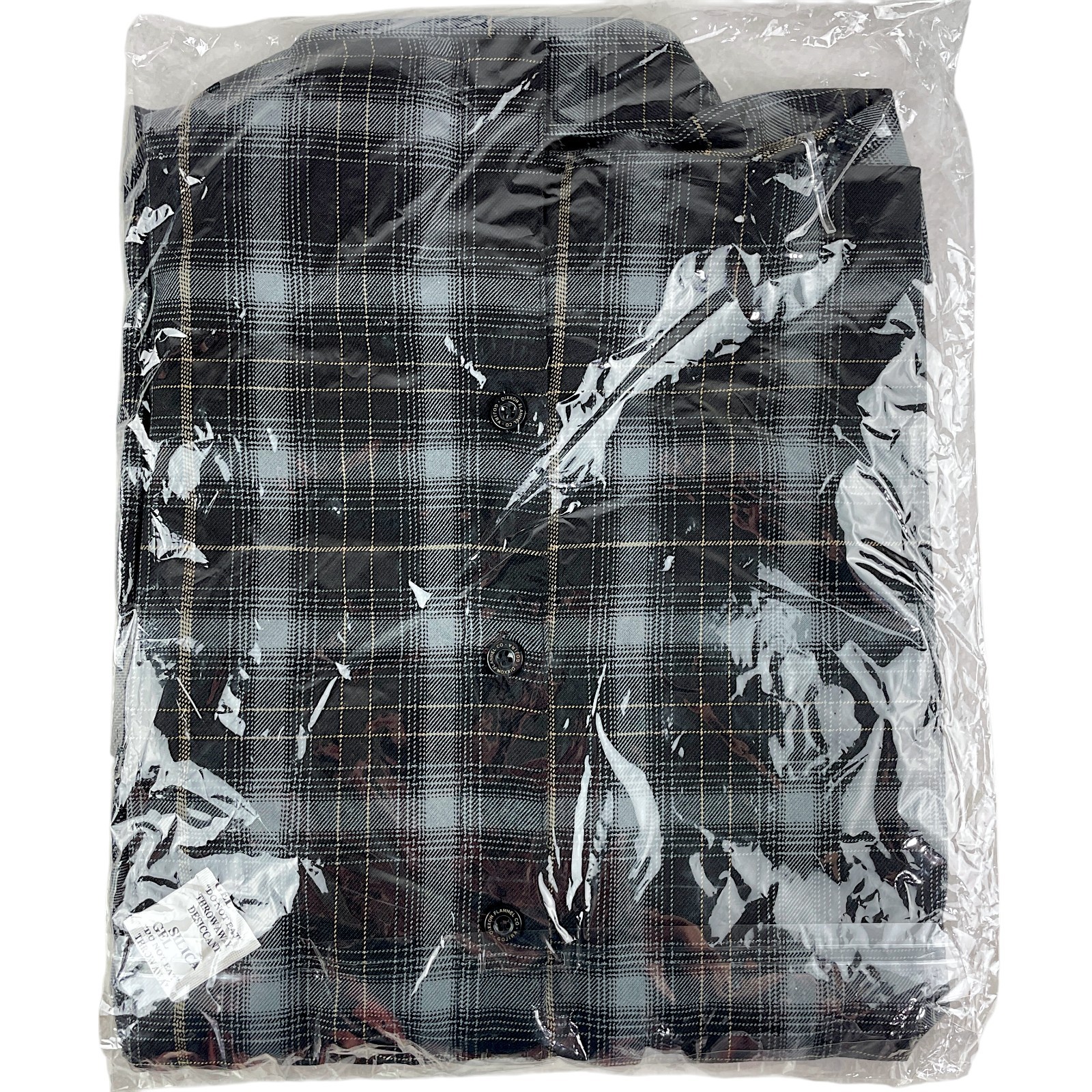 DIXXON Flannel x GOJIRA Men’s LARGE Collab Metal Band Plaid Button Shirt