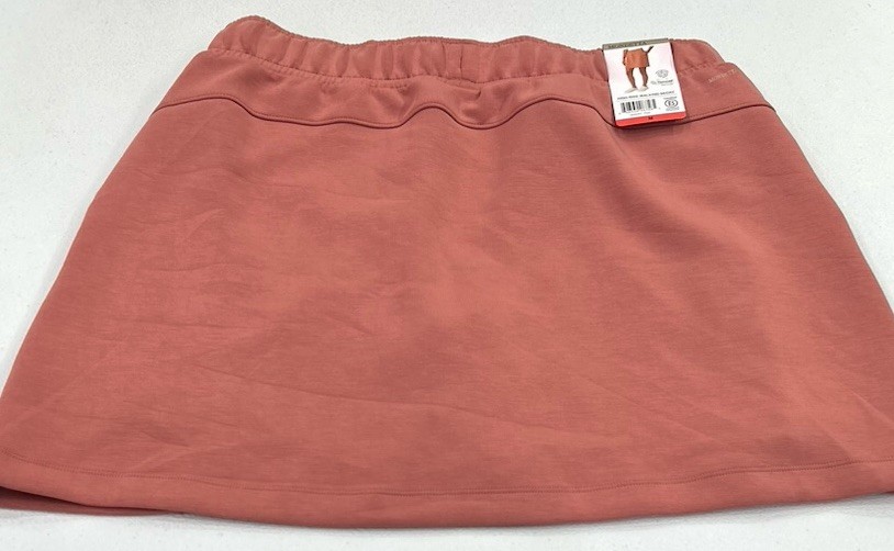 Mondetta Women’s High-Rise Walking Short Skort, Pink, Size M