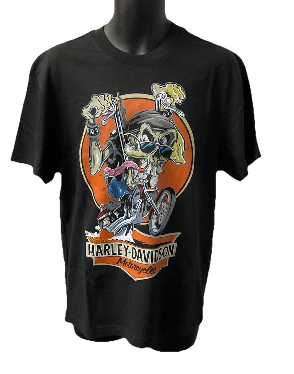 Harley Davidson Men’s Grease Ghoul Short Sleeve T-Shirt Black 3002981