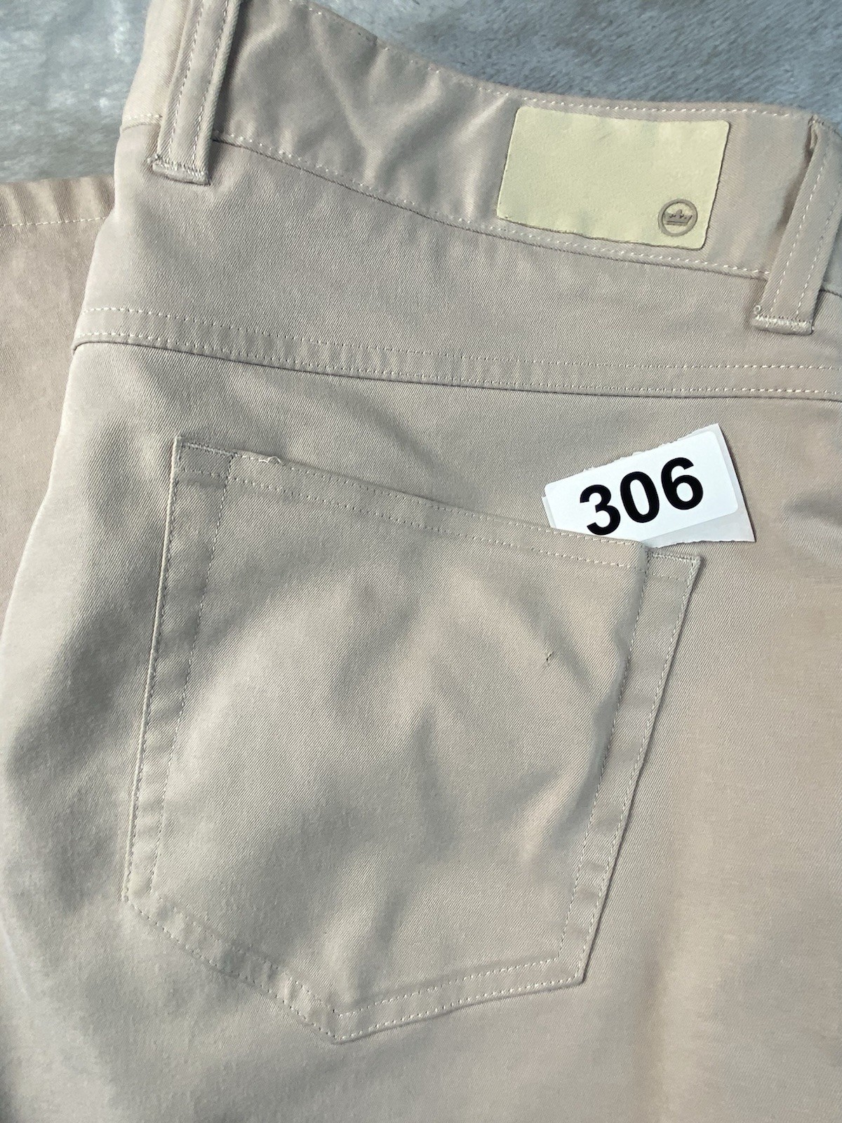 Peter Millar Crown Sport Performance Pants 35×34 Khaki Golf Travel