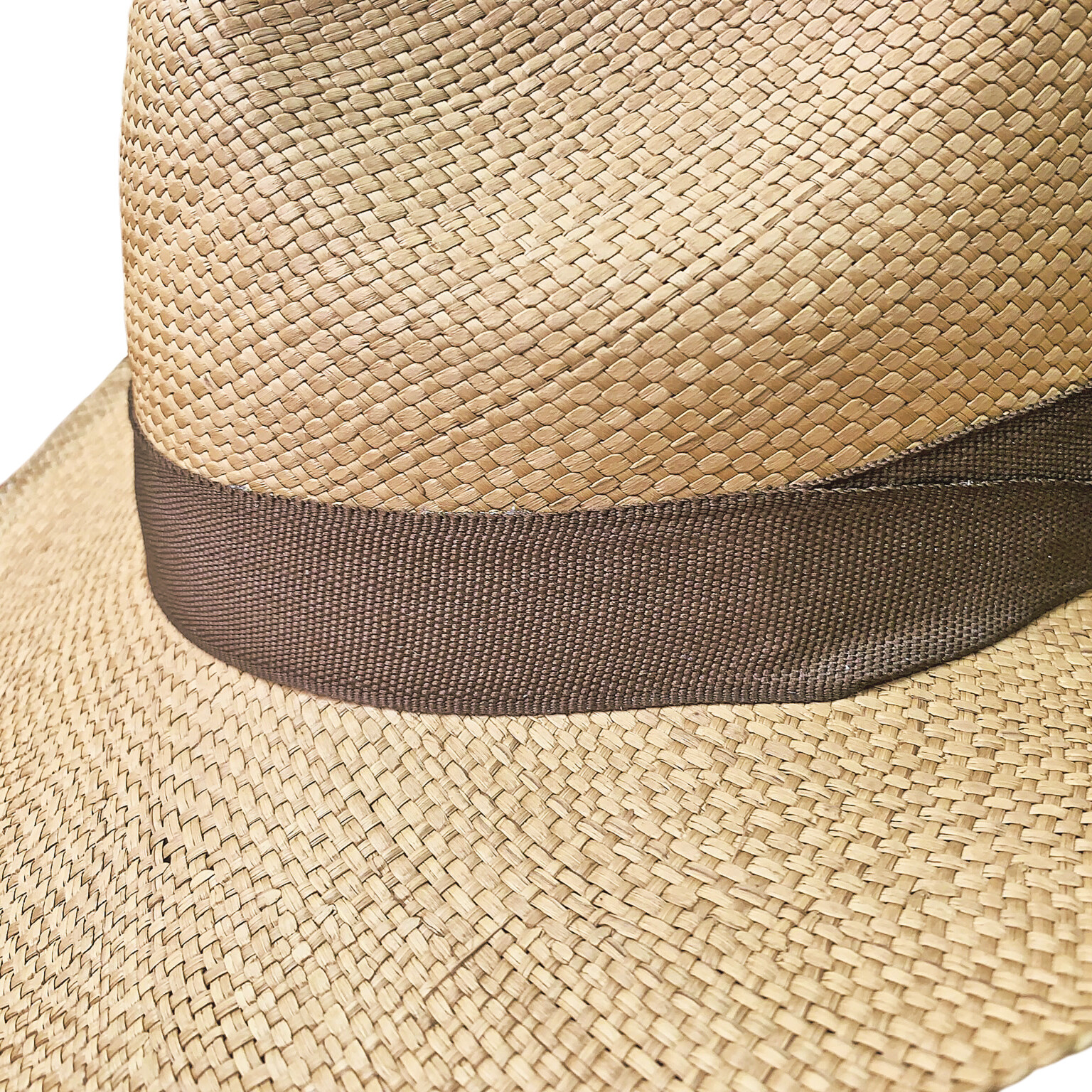 GENUINE PANAMA HAT COWBOY VAQUERO STYLE ECUADOR TOQUILLA STRAW LARGE BRIM