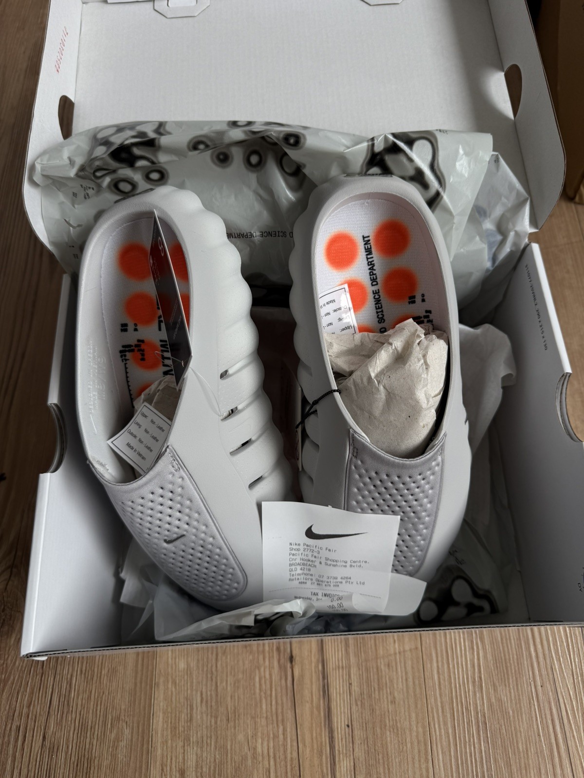 Nike Mind 001 LT SMOKE GREY/CHROME US 8 ✅