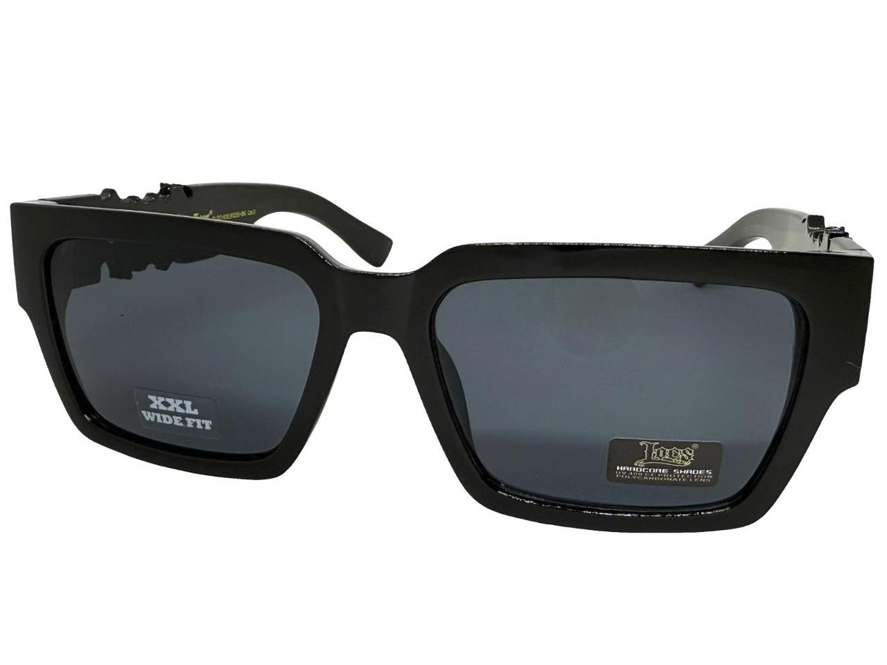 Biker Hardcore Gangster Hip Hop LOCS SUNGLASSES XXL Frame For Big Wide Fat Heads