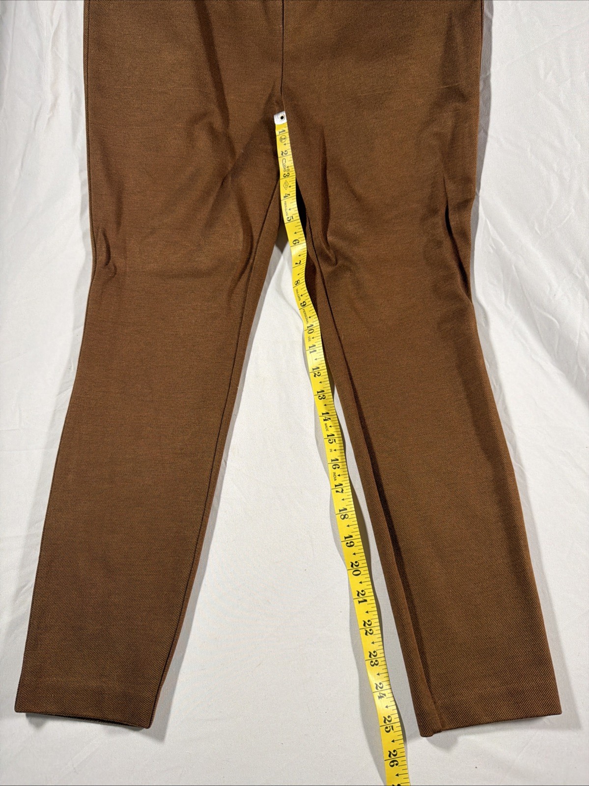 Talbots Suede Leggings or pull-on pants, in a brown color, Women’s Size 8p