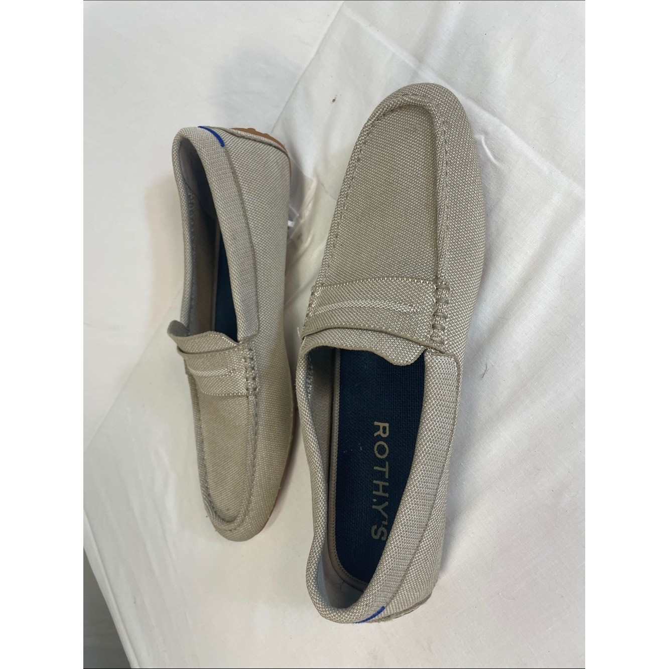 Rothy’s Barley Driving Loafer Slip-On knit collegiate preppy M12