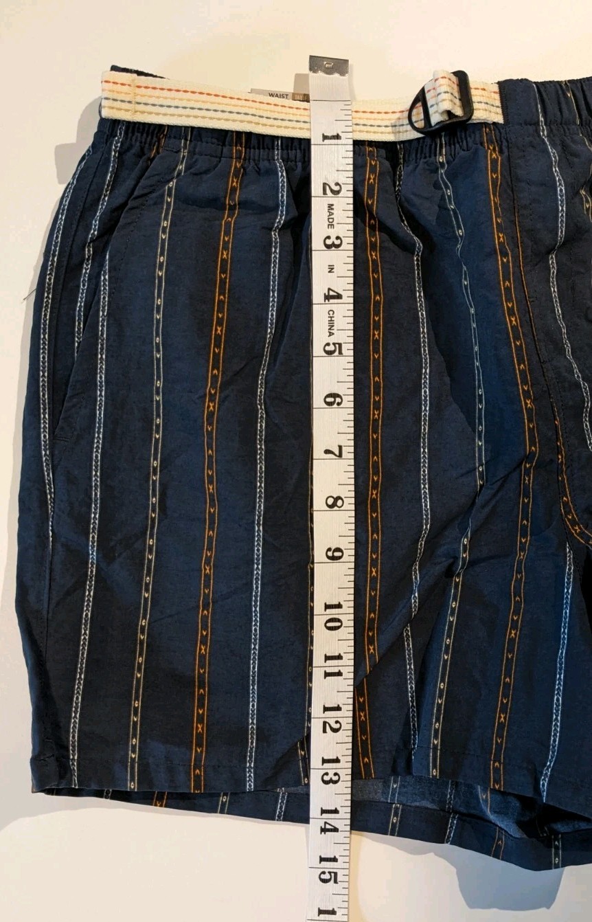 prAna Indio Heritage Shorts Stormy Night Men’s Small NWT $75 MSRP