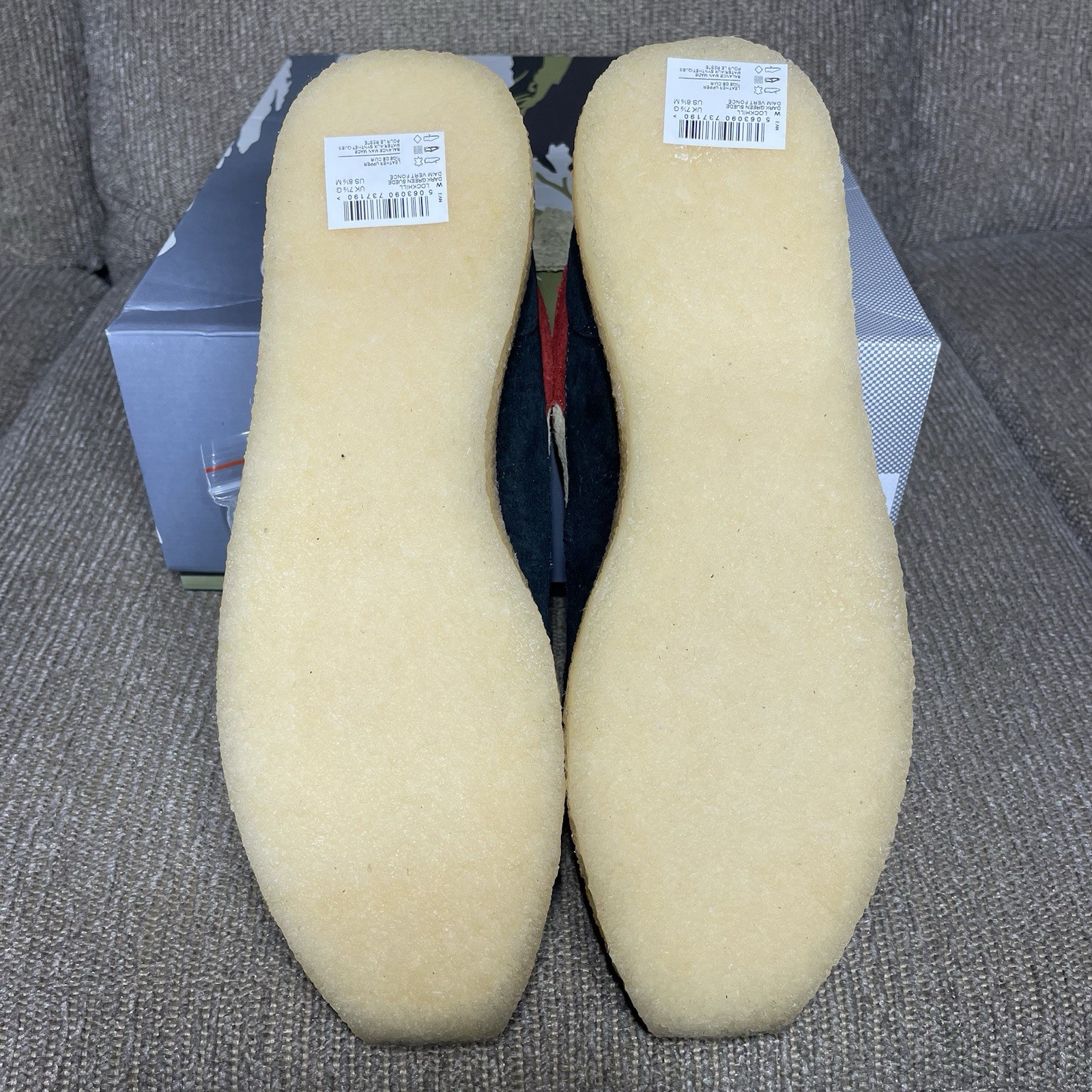 Size 8.5 Clarks Lockhill Ronnie Fieg Kith 8th Street Scarab Hairy Suede 26176246