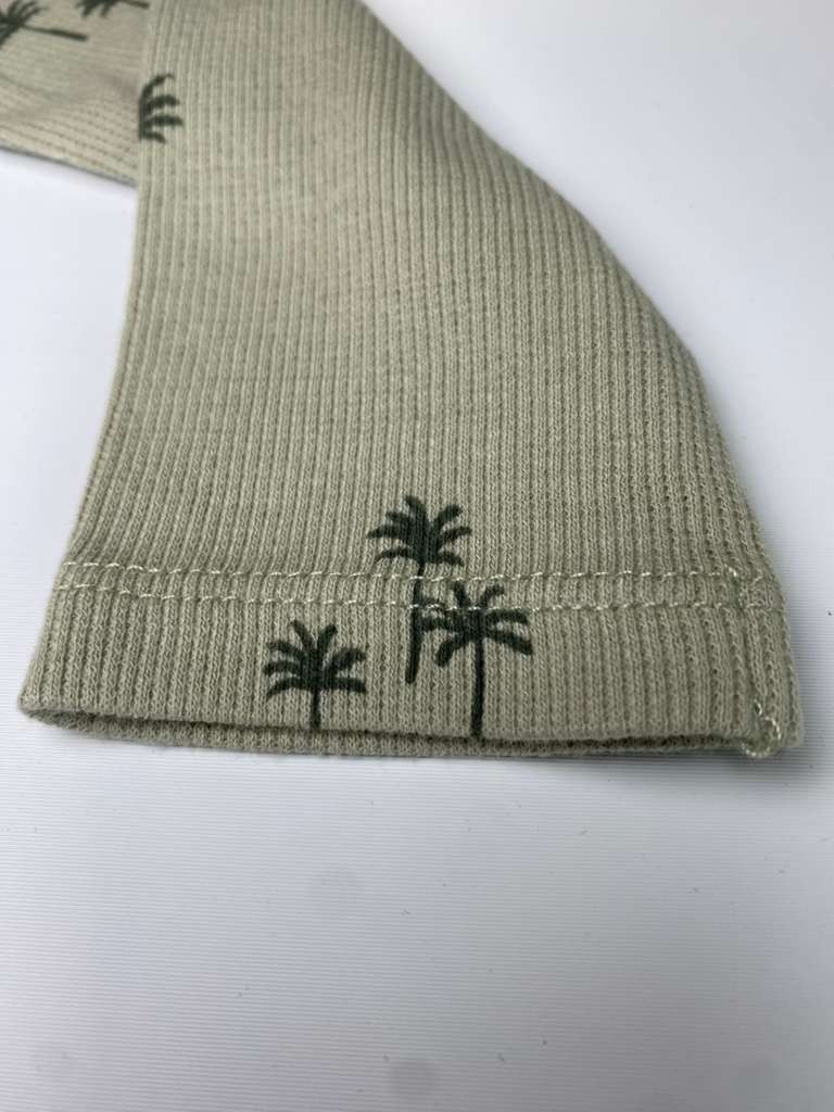 Q by Quincy Mae Baby 2pc Ribbed Palms Top & Bottom Set – Sage – Pick Size