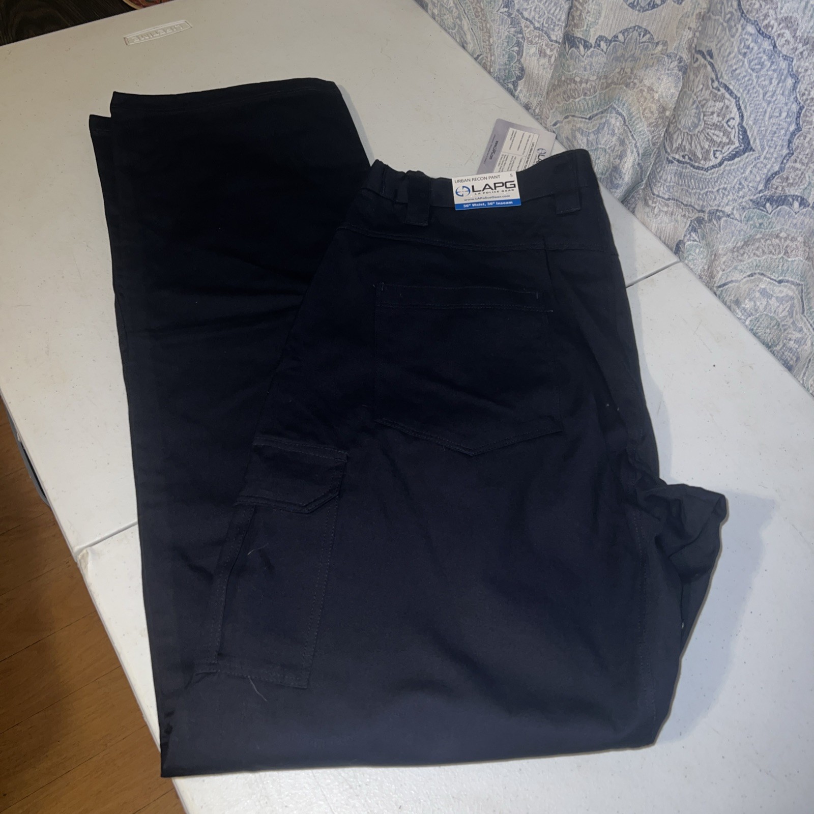 LAPG LA Police Gear Urban Recon Pant 36WX36L Navy NWT 100% Cotton Duck Canvas