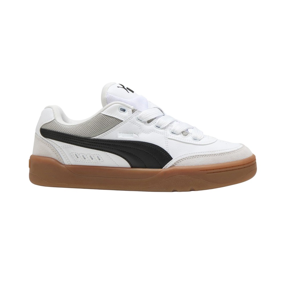 PUMA Park Lifestyle Sk8 Lace Up Mens White Sneakers Casual Shoes 40049701