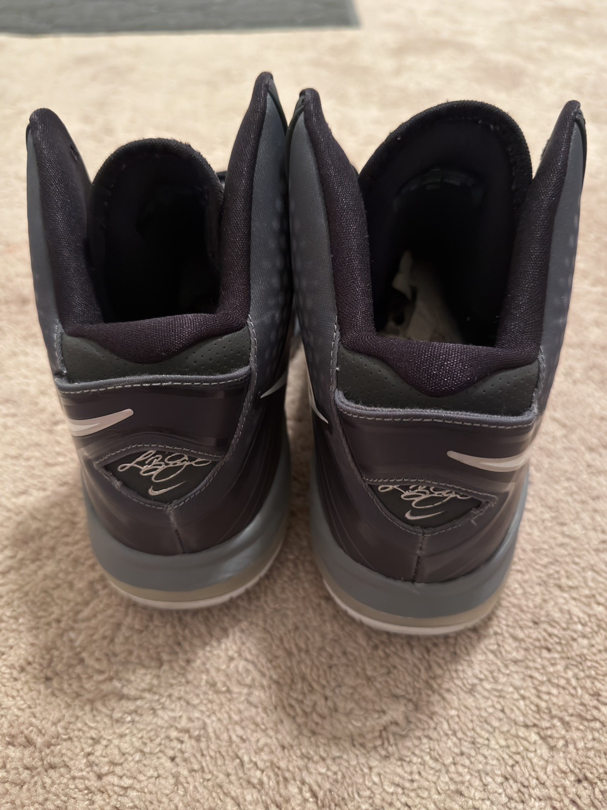 Nike LeBron 8 v2 Cool Grey size 13