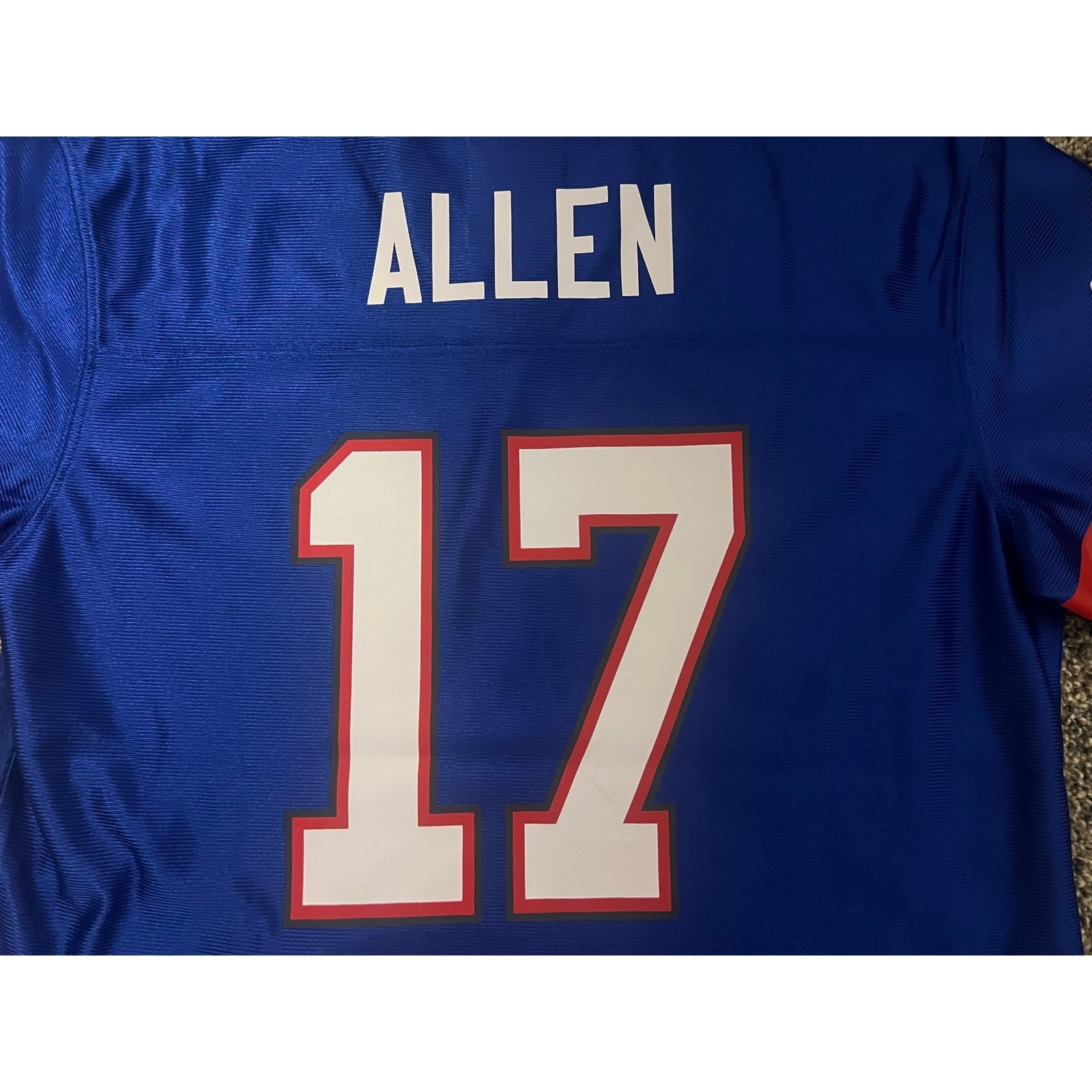 NFL Youth Small (6/7) Buffalo Bills #17 Josh Allen Jersey