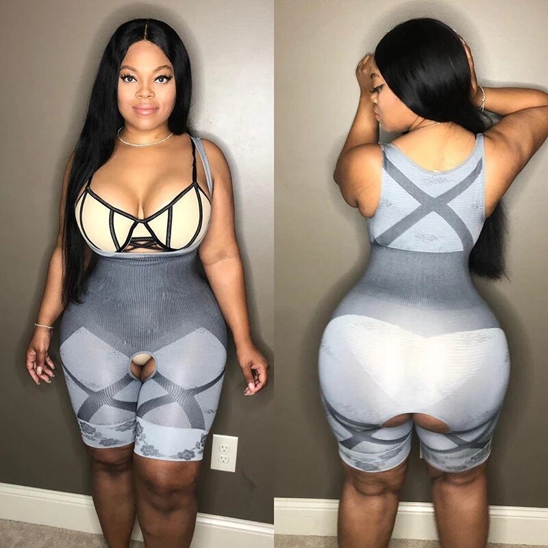 Women Bodysuit Shapewear Post Surgery Tummy Control Slimming Full Body Shaper