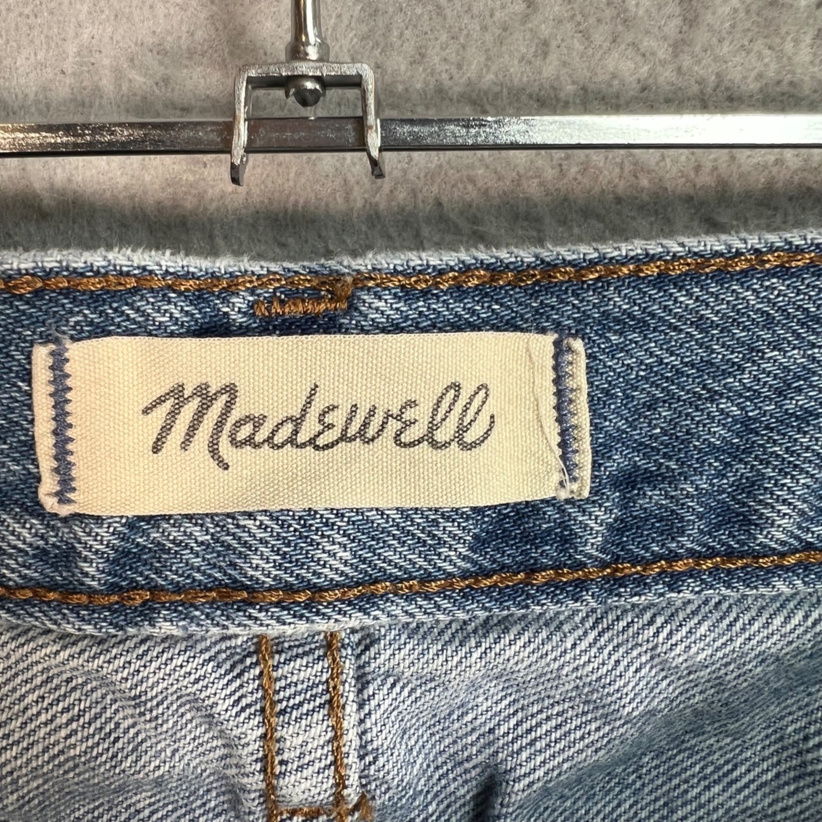 Madewell Womens Size 25P The Slouchy Boyjean Light Wash Denim Blue Jeans