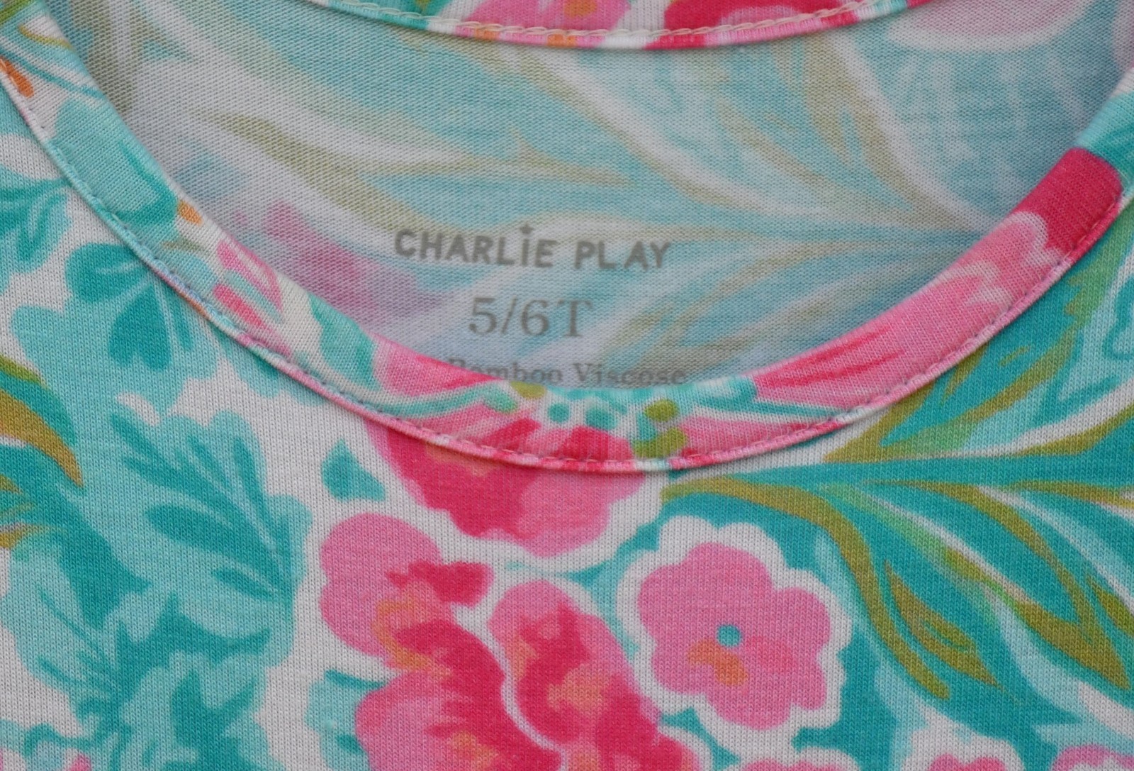 Charlie’s Project PLAY, 95mboo viscose, 5%spandex,EUC, size 5/6T, A+ GORGEOUS