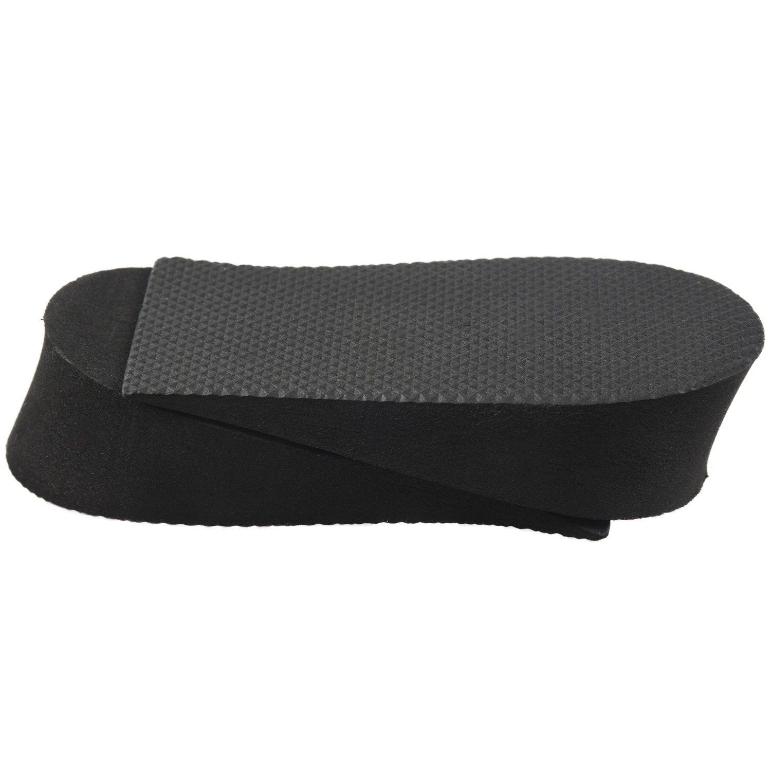 3X(2 Pcs 1.5″ Height Increase Heel Lifts Foam Pads Insoles Black L3T6)8876