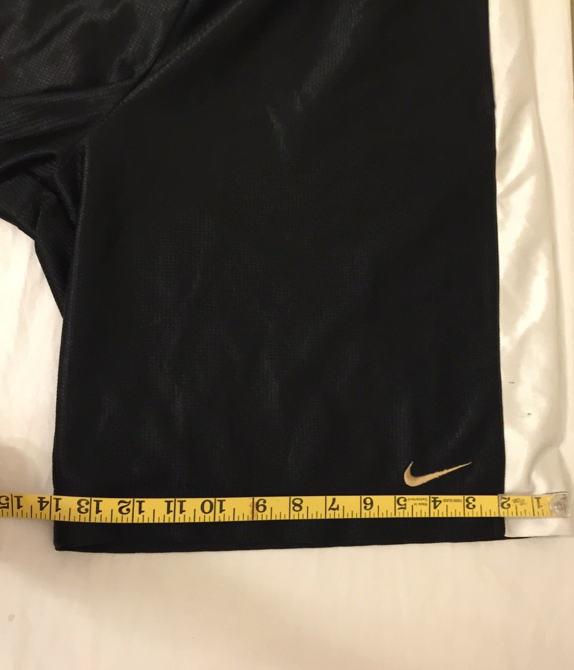 Men Nike XL Black Basketball Shorts Casual Elastic Waist 207630-022 Dazzle -Spot
