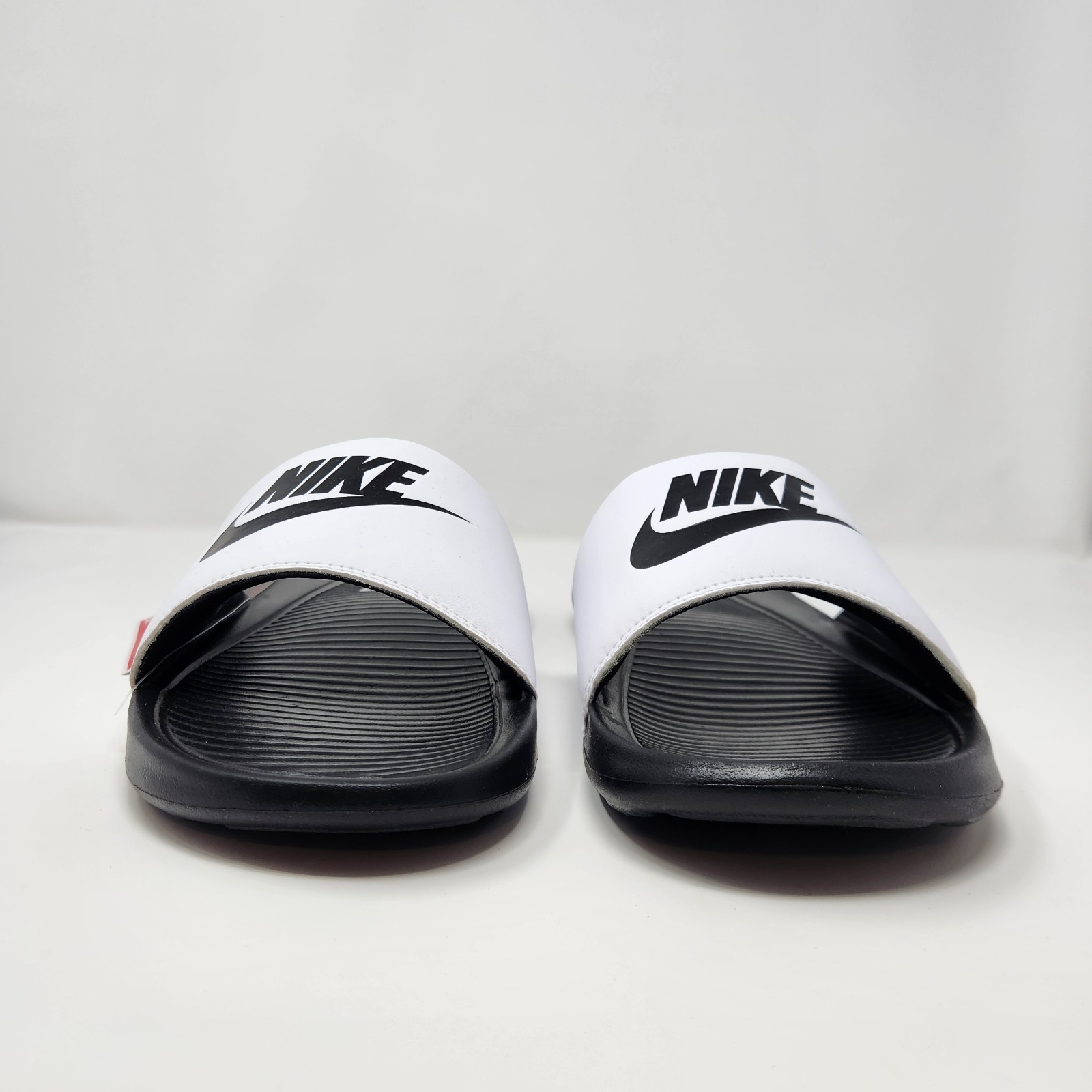 Nike Victori One Men’s Slides Black/Black-White Size 13 CN9675-005