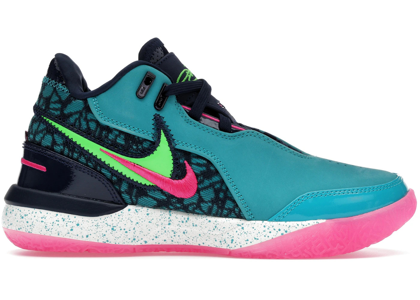 Size 10 – Nike Zoom LeBron NXXT Gen AMPD South Beach FJ1566-300