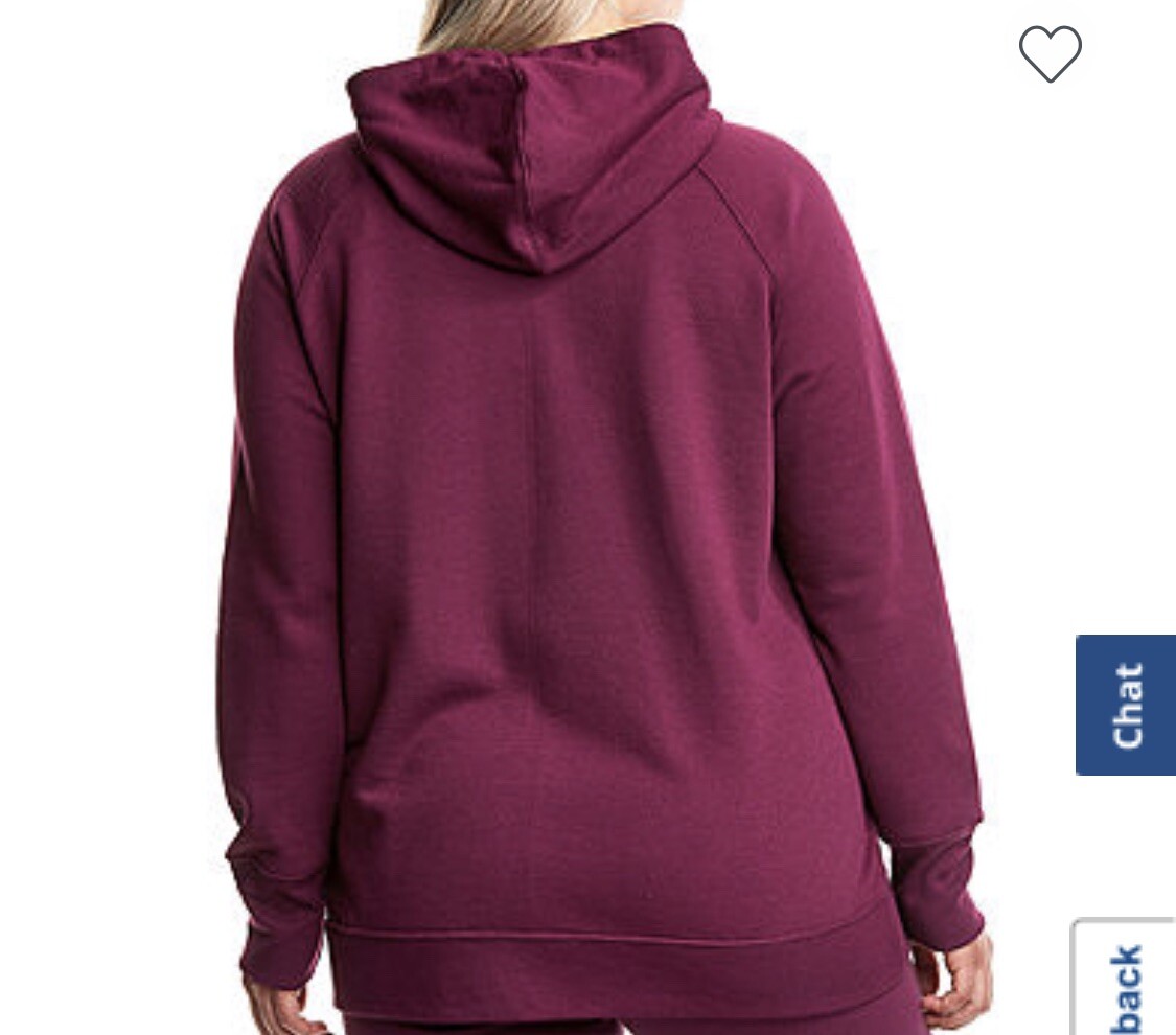 3X Champion® Powerblend Classic Graphic Hoodie BNWTS $55.00 Dark Berry