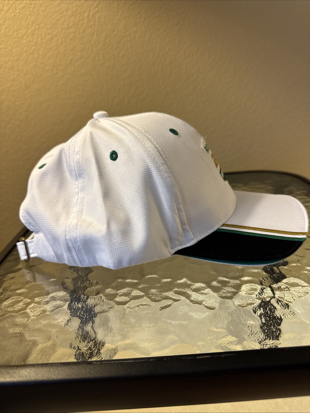 Rolex 24 At Daytona white adjustable baseball cap Promo Hat From Speedway 1