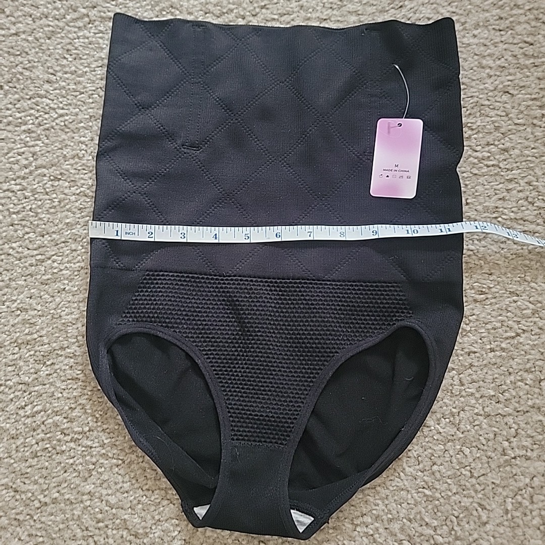 I Love Sia Black Shapewear Size Medium 92% Nylon + 8% Spandex