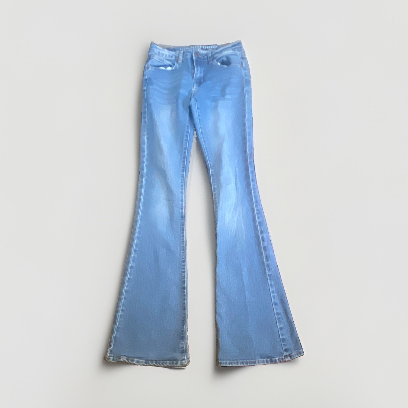 Articles of Society Women’s Light Wash Blue Flared Jeans