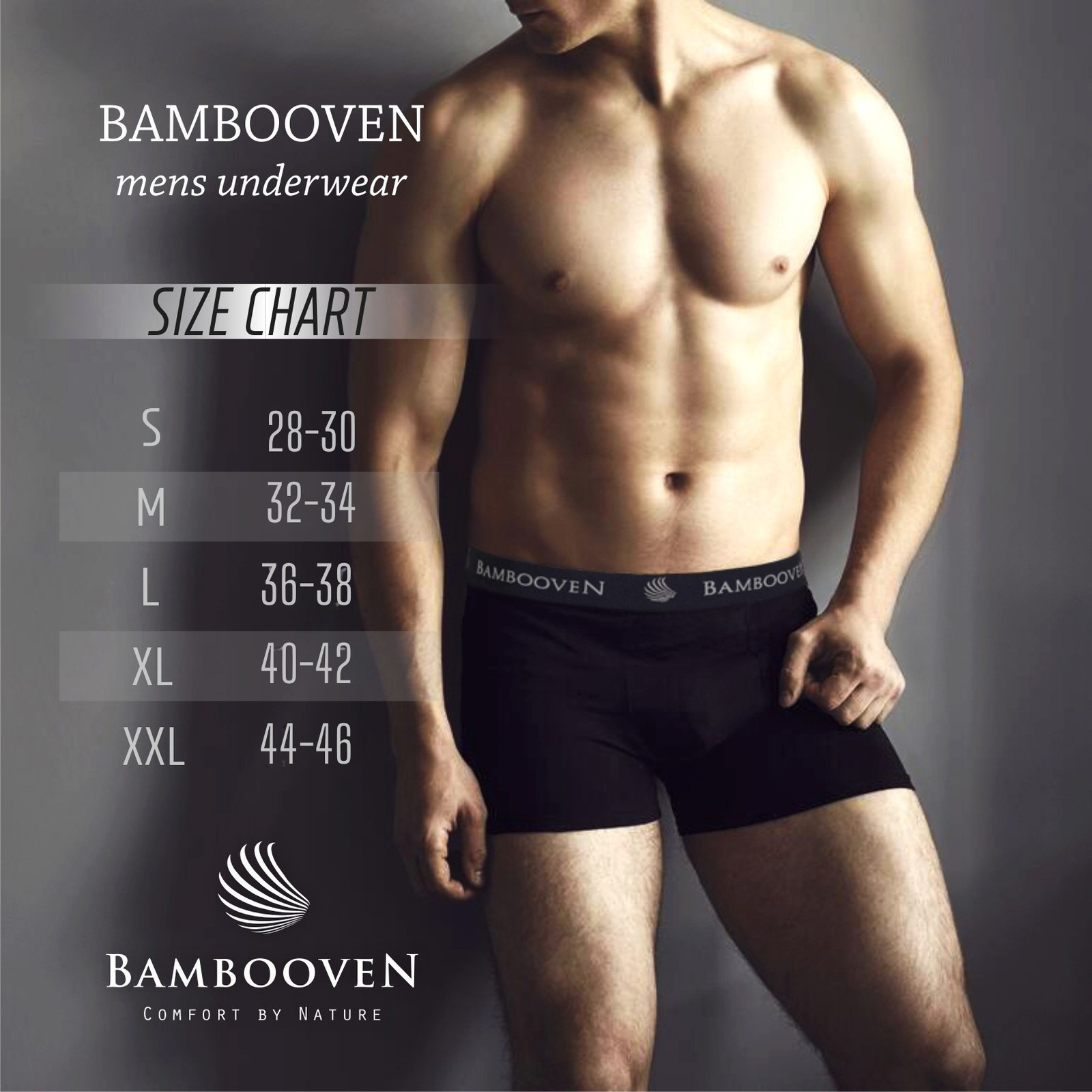 Men’s Bamboo Briefs with Pouch – 4-Pack Soft & Breathable Underwear