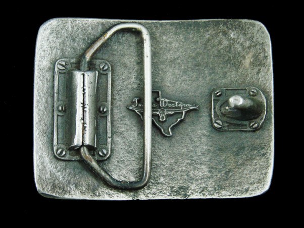 SF13108 VINTAGE 1970s **UNKNOWN MISCELLANEOUS** PEWTER BELT BUCKLE