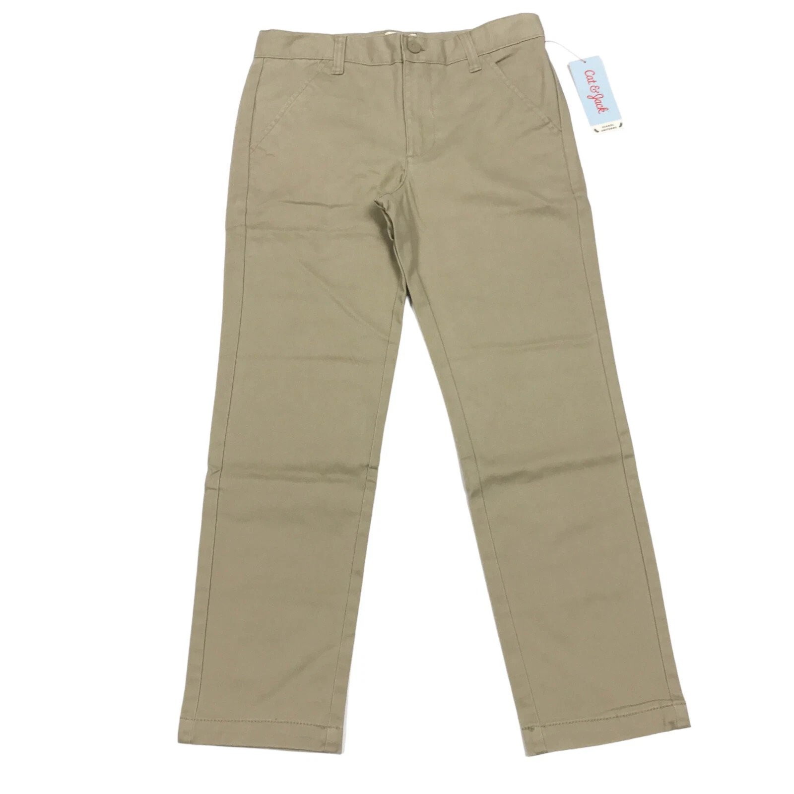 Cat & Jack Boys School Uniform Pants – Husky Sizes, Skinny & Straight Fit