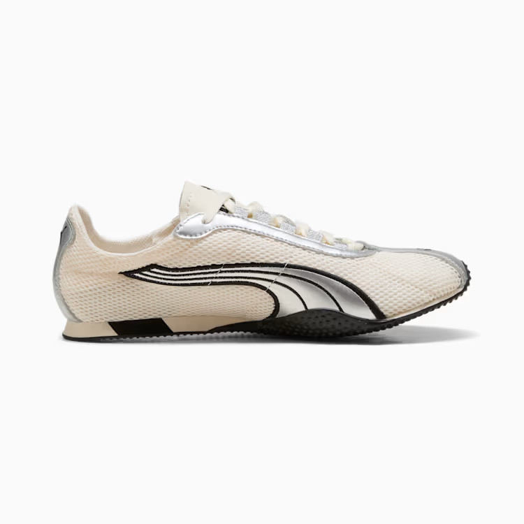 PUMA H-Street OG 403692-05 Ivory Silver Mesh Retro Racing Casual Sneakers Unisex