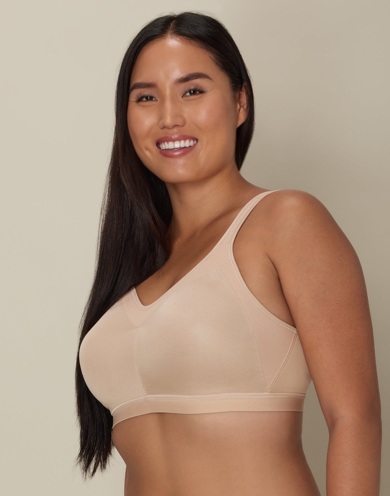 Playtex 18 Hour Active Lifestyle Wirefree Bra seamless Breathable Comfort 36-46
