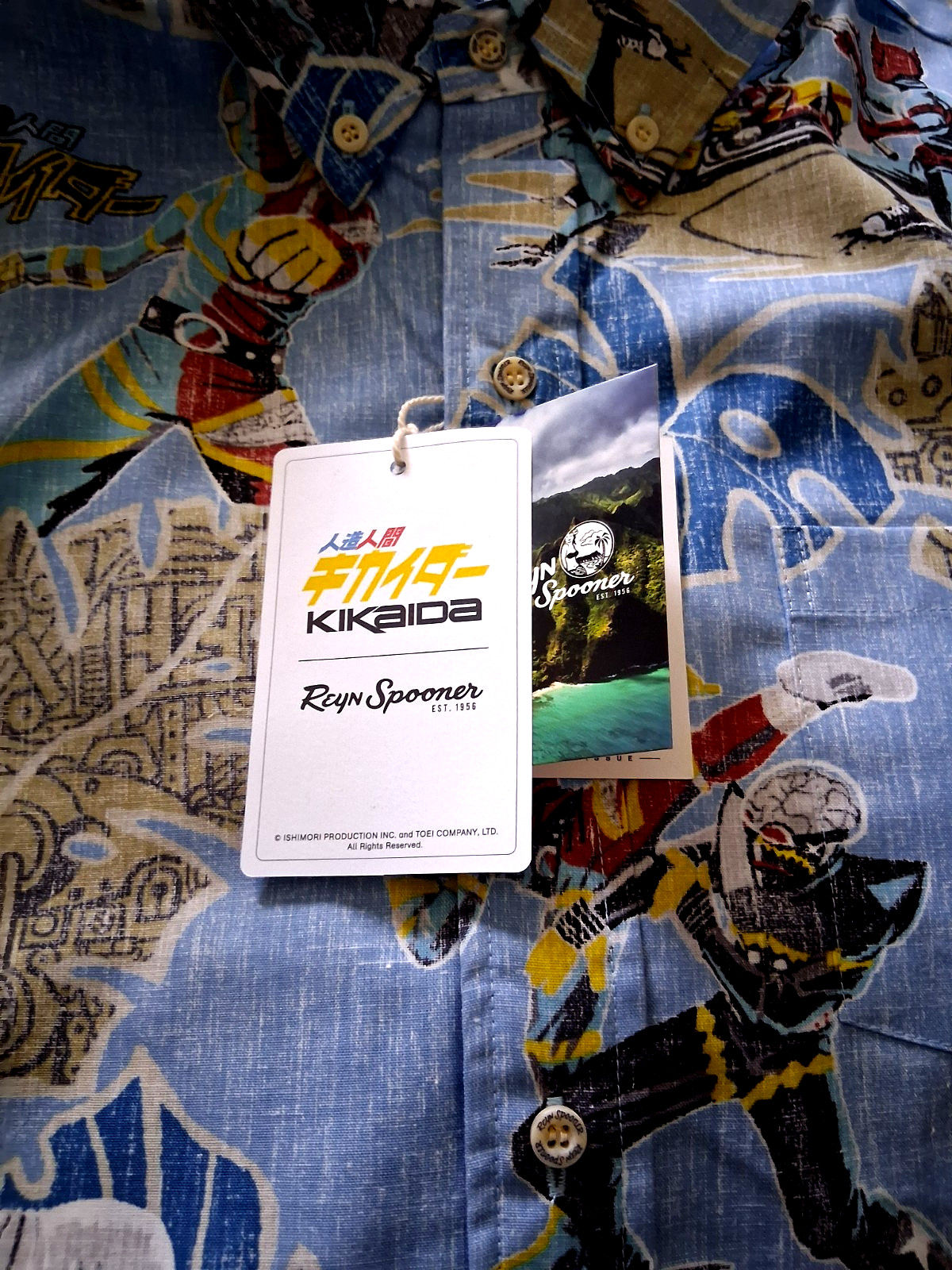 Reyn Spooner Men’s ” GO GO KIKAIDA” NWT CLASSIC FIT Surf Button Front Sizes