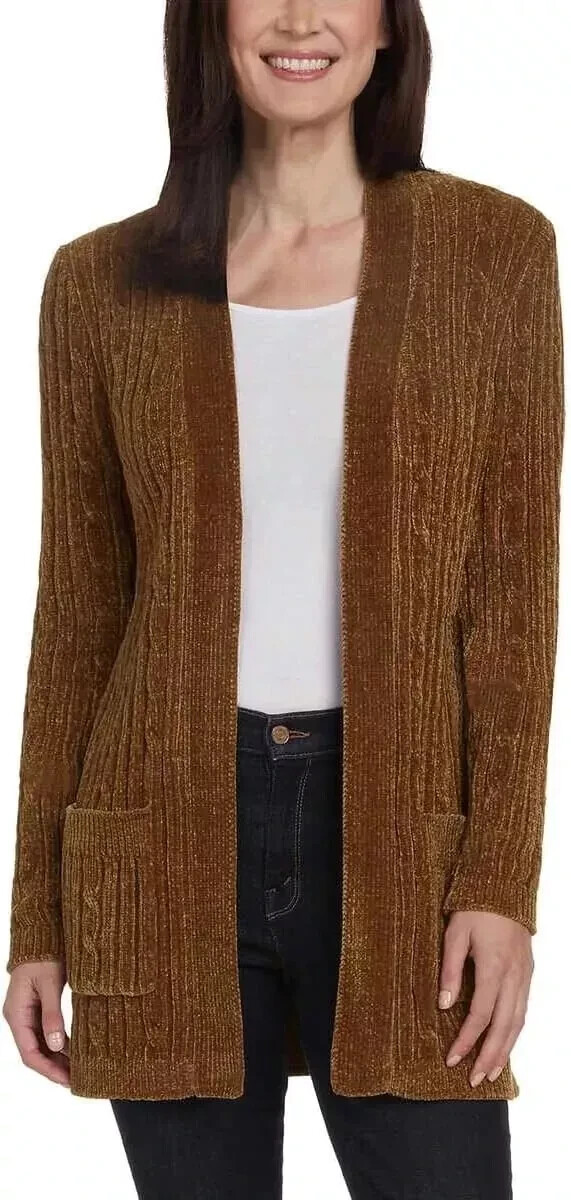 Matty M Woman’s Cozy Cable Cardigan