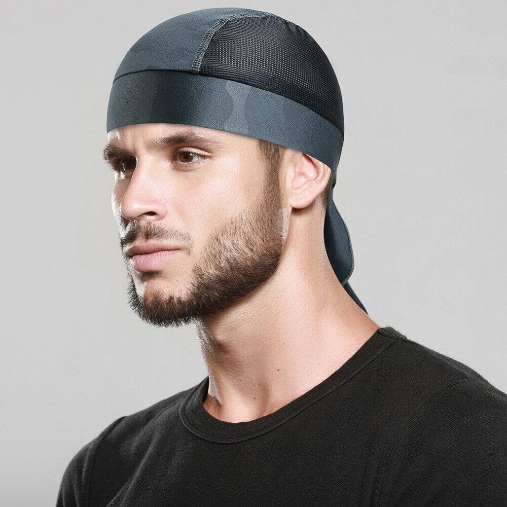Cooling Helmet Liner Do Dew Rag Skull Cap Beanie for Men Bandana Head Wrap Hat