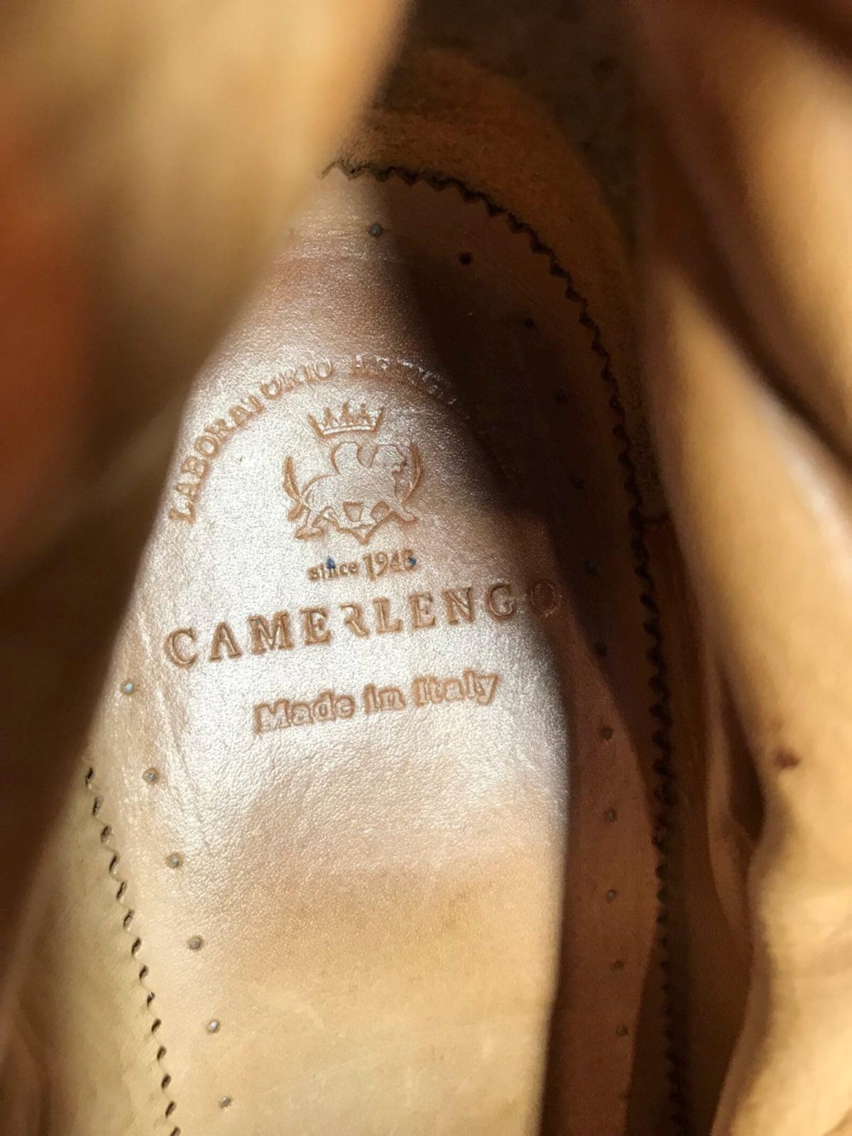 Camerlengo Women Boots EU36 US5 UK4 AU4 23cm 9.06in Brown Suede Italy