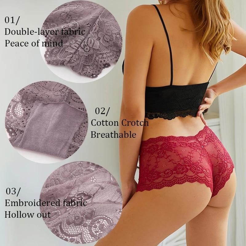 3pcs Sexy Nuevas Bragas De Encage Para Mujeres Tangas Lenceria Ropa Interior