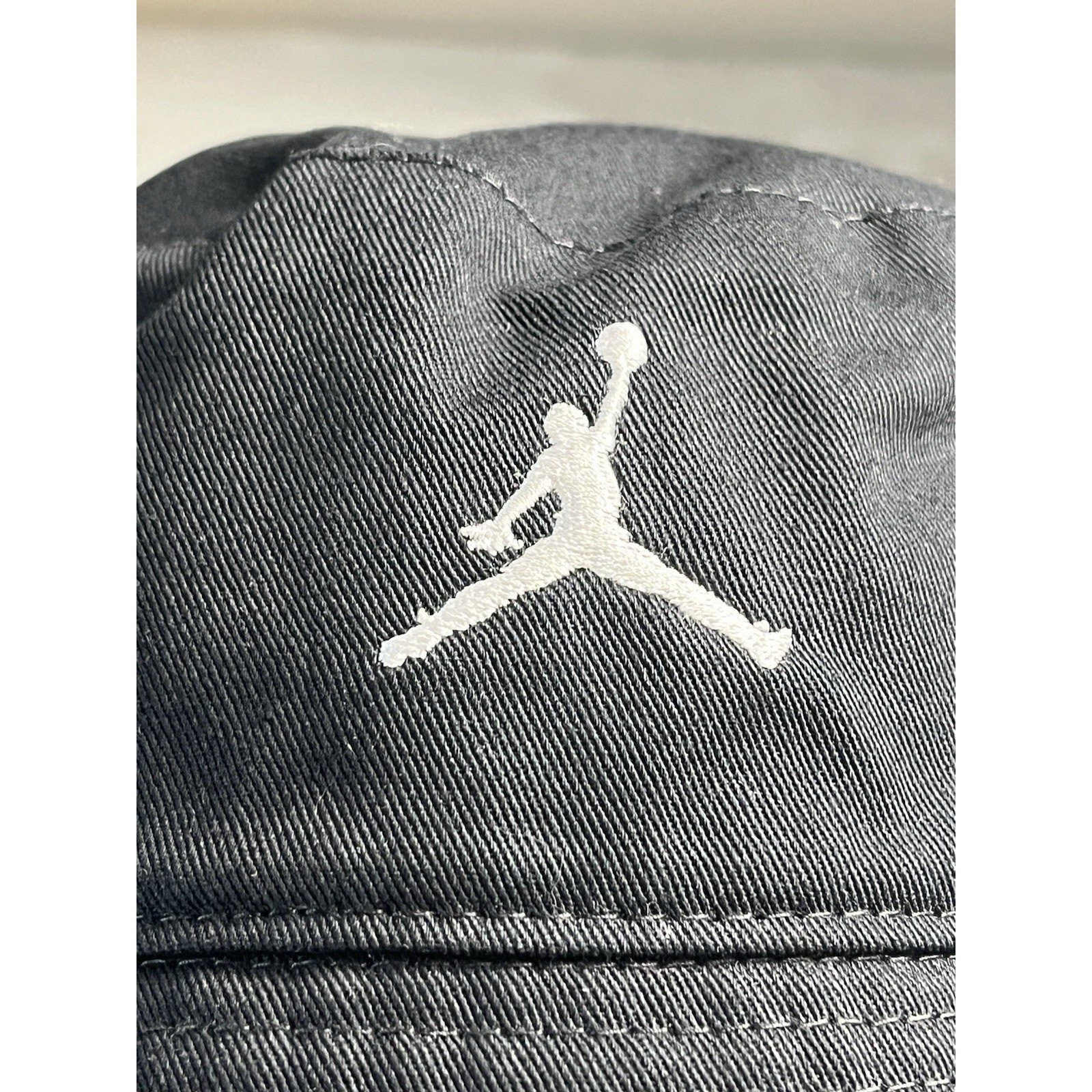 Nike Air Jordan Bucket Hat Black White Unisex Youth Big Kids’ Size 8-20 NEW