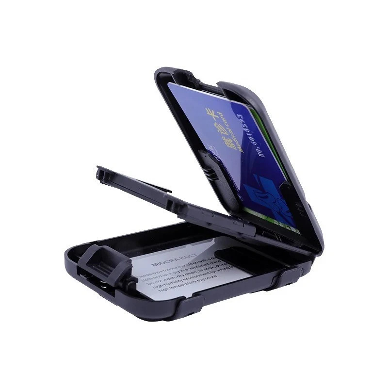 Slim Mint Wallet Ultra-Thin RFID-Blocking, AS-SEEN-ON-TV, ID Theft Protection—