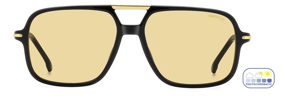 CARRERA CARRERA-350/S Sunglasses Sun Glasses BLCK YLLW 71CUK Authentic New 58mm