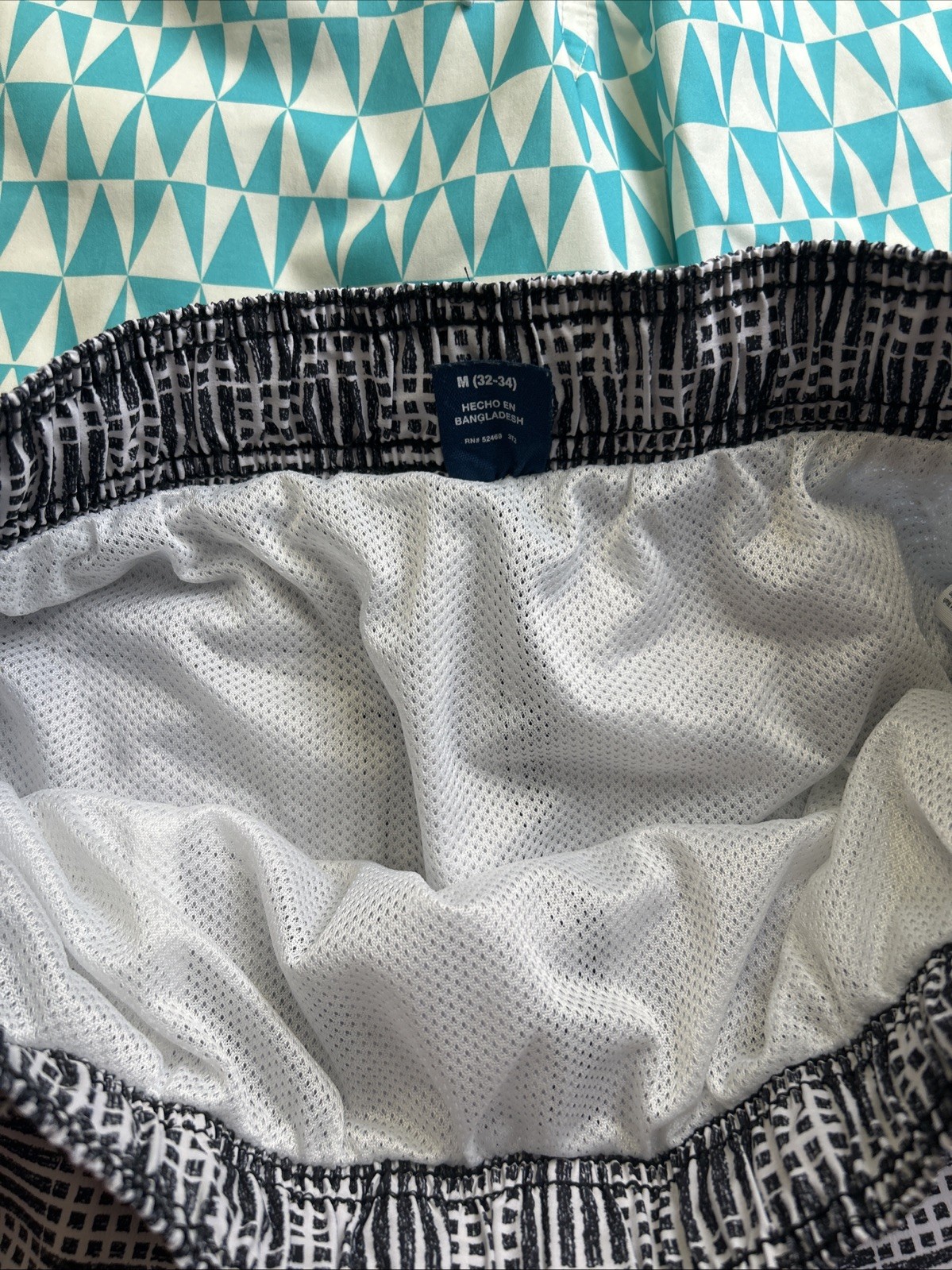 George Swim trunks Two Pairs Medium 32-34 Waist Drawstring Liner Pocket